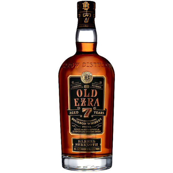 Old Ezra Brooks 7 Year Old Barrel Strength Kentucky Bourbon 750ml
