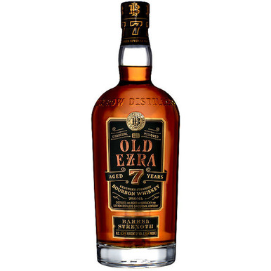 Old Ezra Brooks 7 Year Old Barrel Strength Kentucky Bourbon 750ml