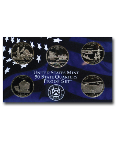 CN2005QP - 2005 United States Mint Quarter Proof Set, San