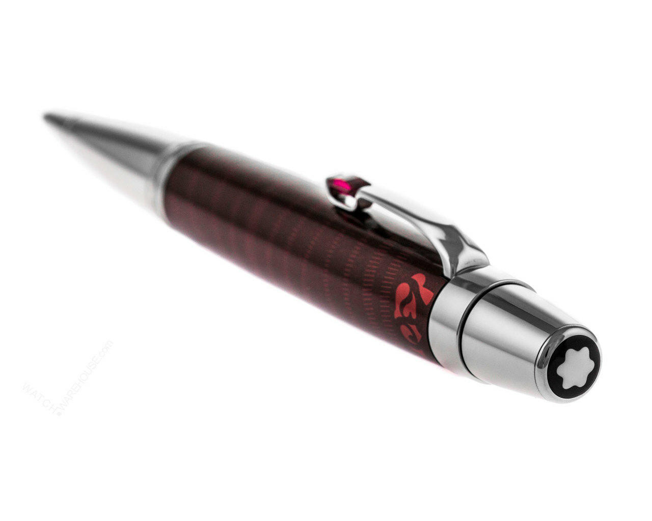 MONTBLANC ローラーボールペンボエム 限定品レッド色 パソ・ドブレ