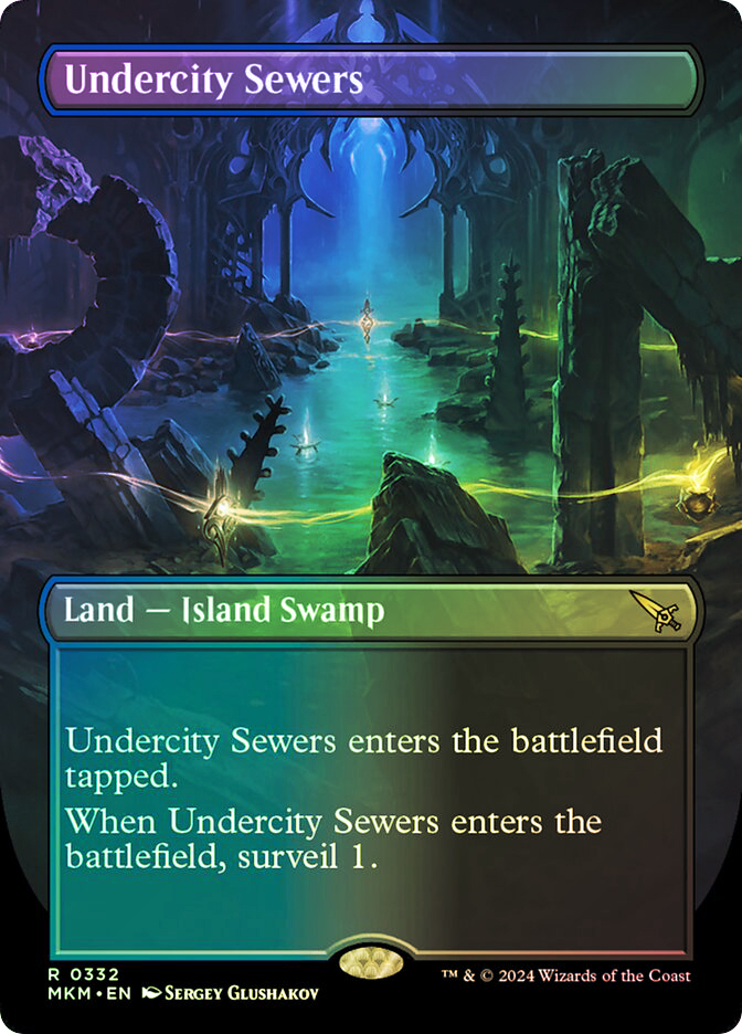 mtg 地底街の下水道 日本語 2枚セット 日本語2枚セット 地底街の下水道