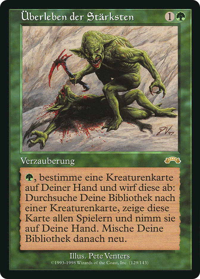 MTG 適者生存 日本語版1枚 Amazon.co.jp: mtg 適者生存/Survival of