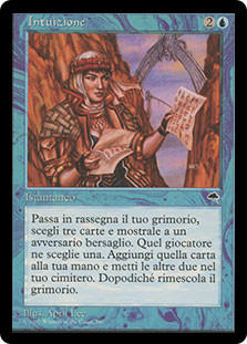 直観/Intuition 》[TMP] 英語版 ジャッジ報奨 NM MTG 直観⁄Intuition