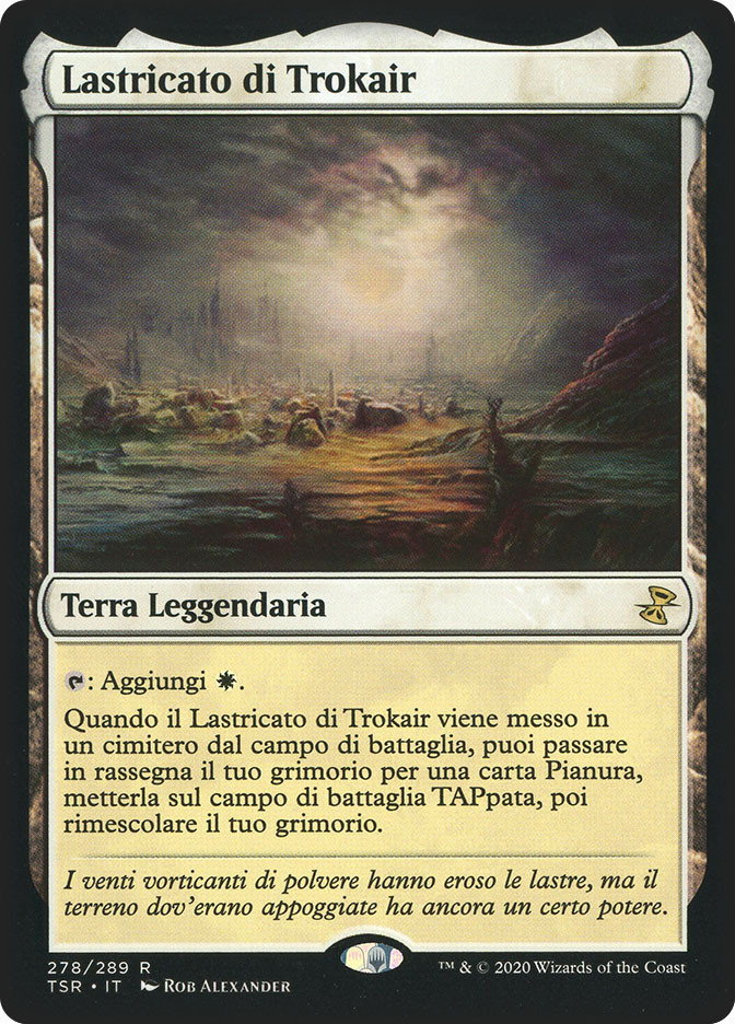 MTG トロウケアの敷石 英語版 FOIL TSP 4枚 トロウケアの敷石 英語