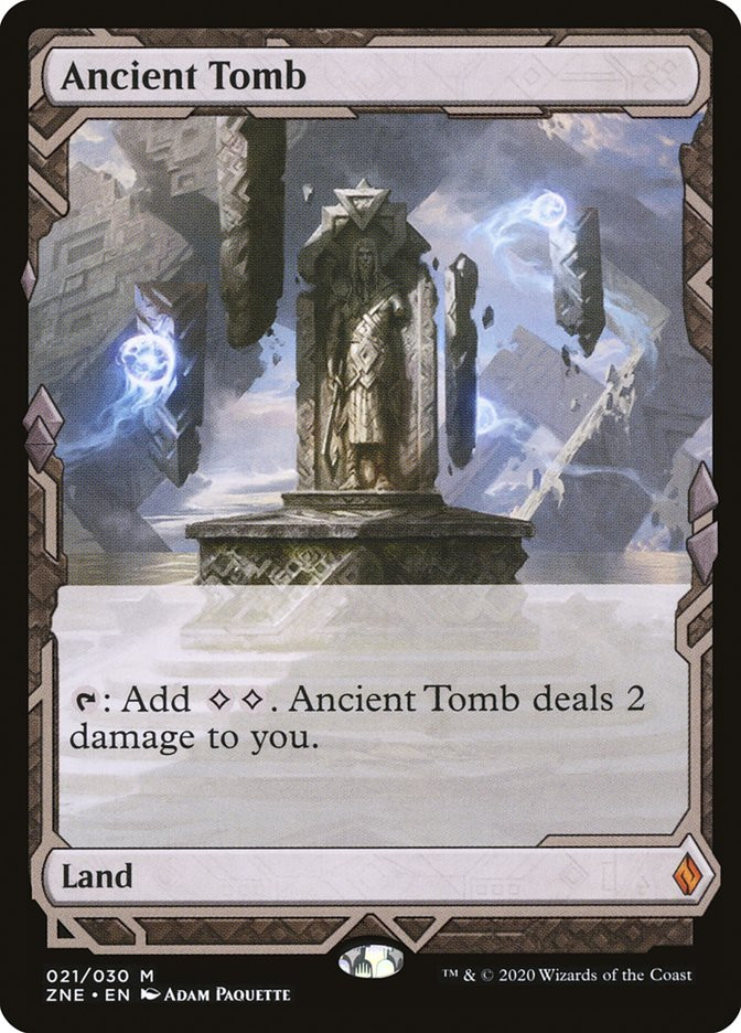 MTG 《古えの墳墓/Ancient Tomb》［TMP］4枚セット