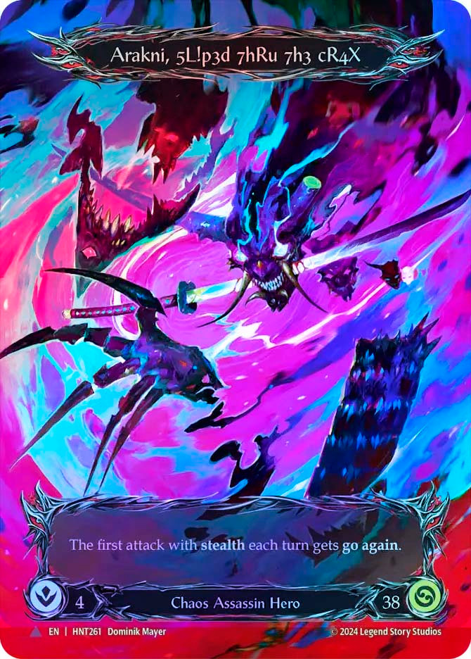 Flesh and Blood 抜け落ちたアラクニ Marvel CF 英語 Flesh and Blood