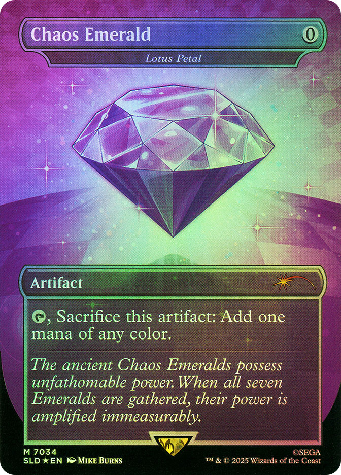 Lotus Petal (Chaos Emerald) (Sonic the Hedgehog) (#7034) | Secret