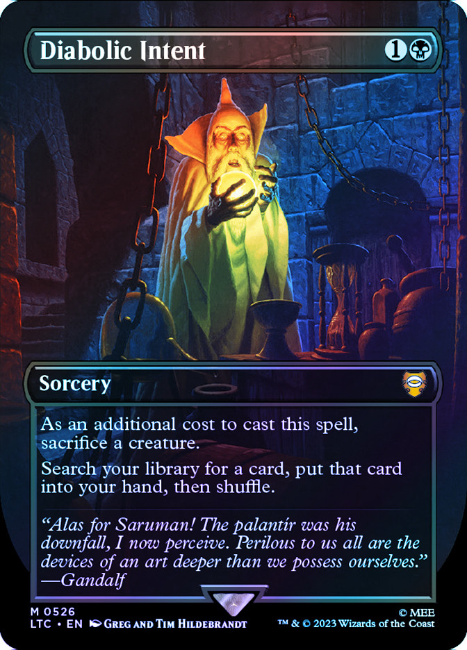 Diabolic Intent | The Lord of the Rings Commander | Star City Games