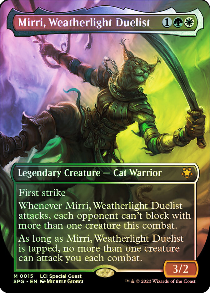 マジック：ザ・ギャザリング Mirri, Weatherlight Duelist foil Mirri