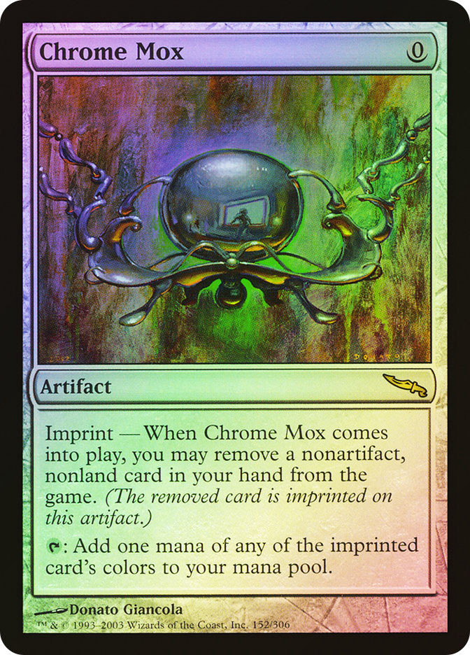 mtg 金属モックス/Chrome Mox foil 買取：《金属モックス/Chrome Mox