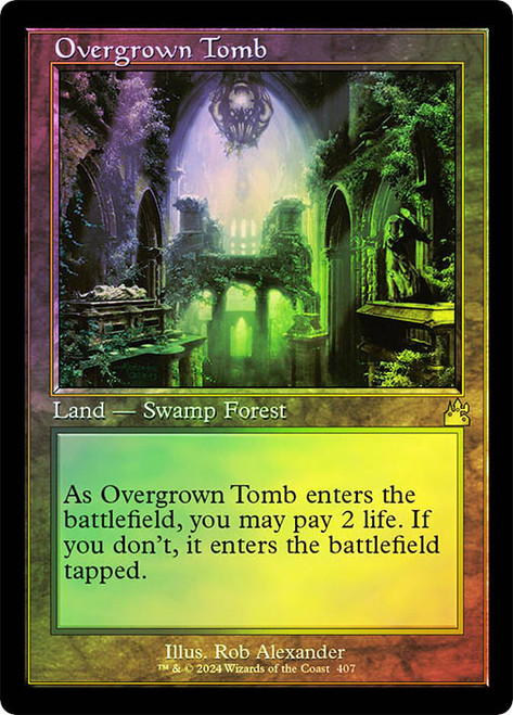 mtg 草むした墓 4枚 英語 旧枠 草むした墓/Overgrown Tomb 旧枠 英語