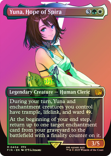 PSA10 MTG FF ユウナYuna, Hope of Spira YunaHopeOfSpira404__60541.