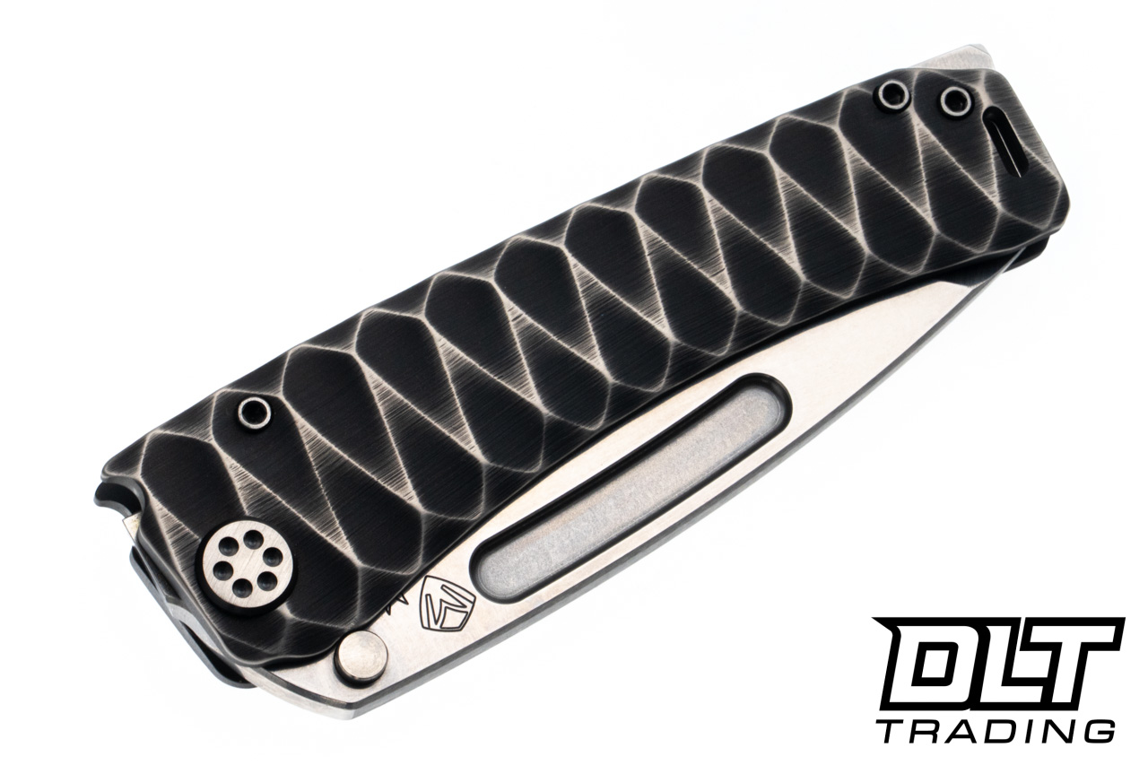 Marauder Marauder Tanto - Tumbled MagnaCut - Black & Silver