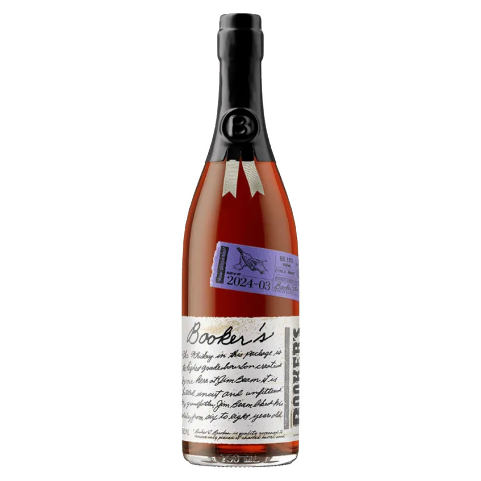 Bookers Uncut & Unfiltered Small Batch 7 Year Bourbon Whiskey