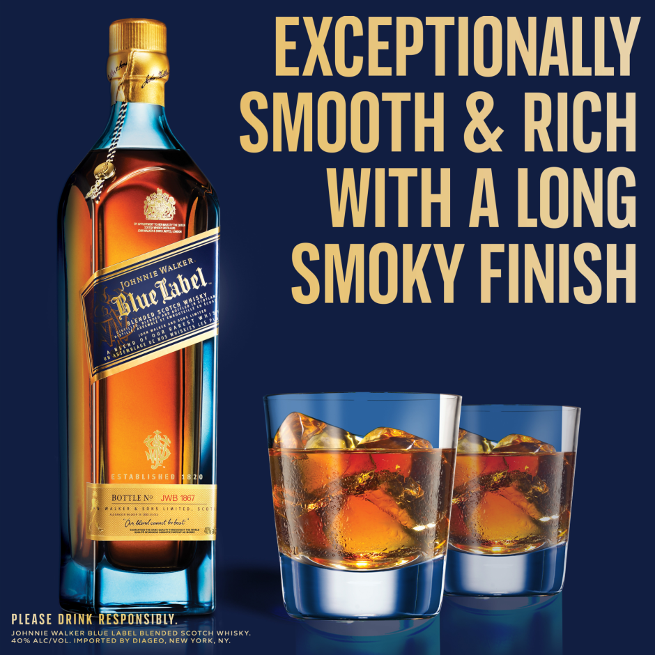 Johnnie Walker Blue Label Scotch