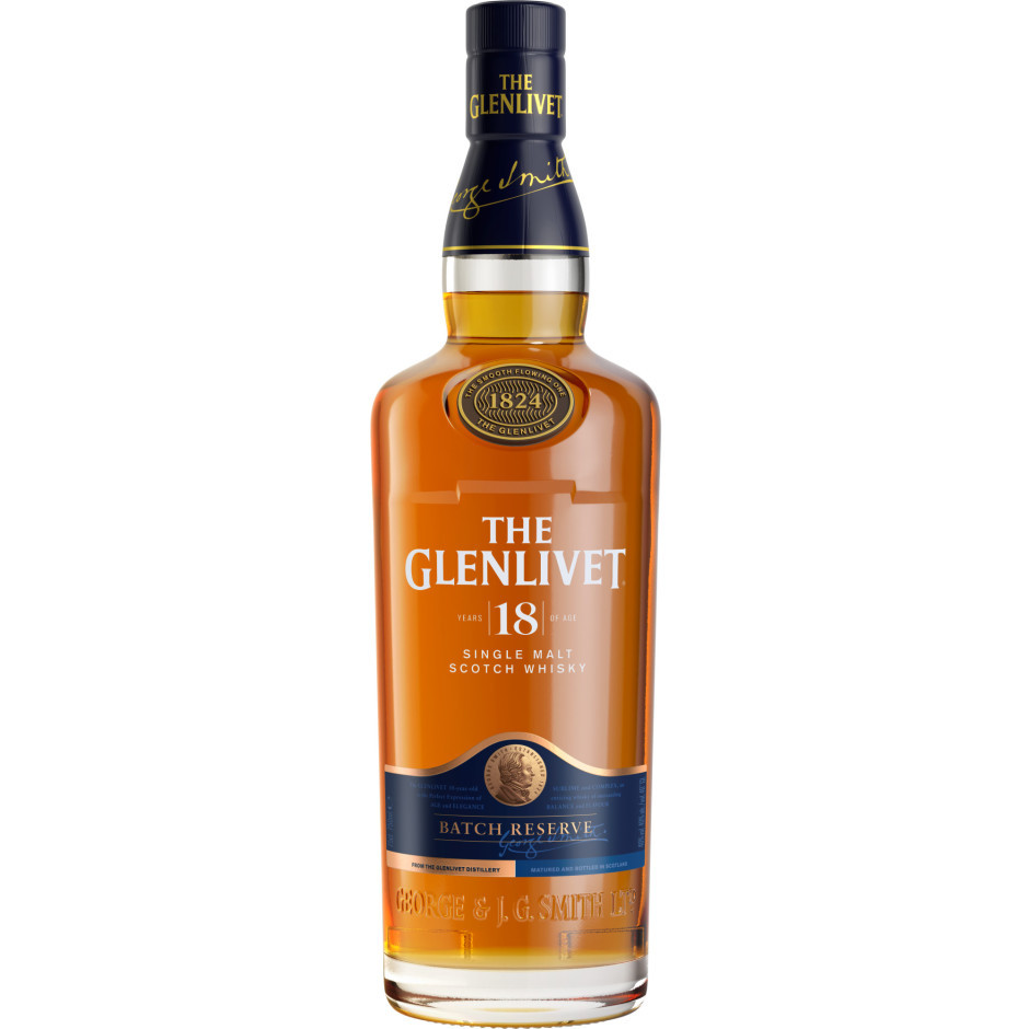 The Glenlivet 18 Year Old Single Malt Scotch Whisky