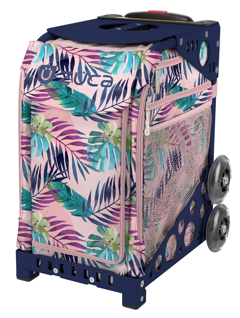 ZUCA WHEELED BAG - Pink Oasis - USA Skates