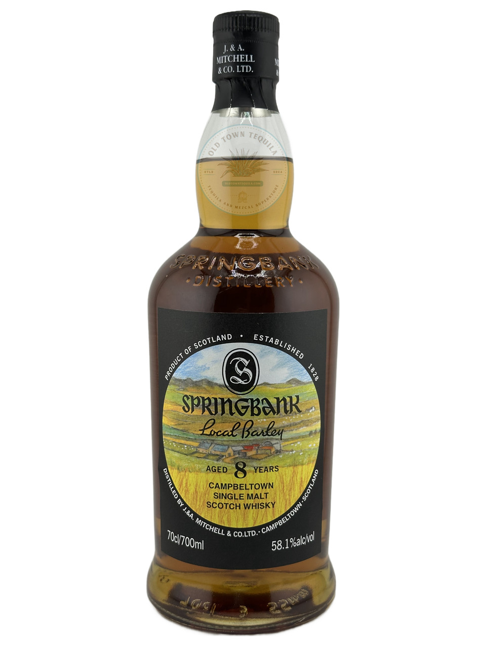 Springbank 8 Year Old Local Barley Scotch Whisky 700ml - Old Town