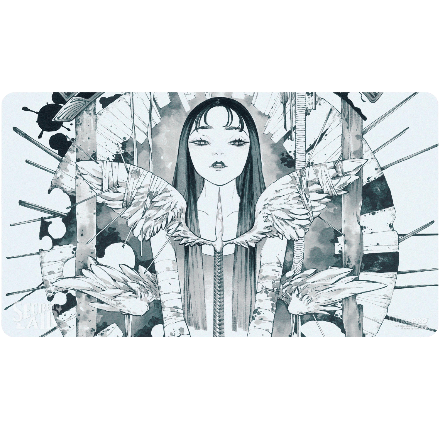 未使用】MTG Secret Lair 時の篩 プレイマット 桃桃子 MTG 桃桃子 時の