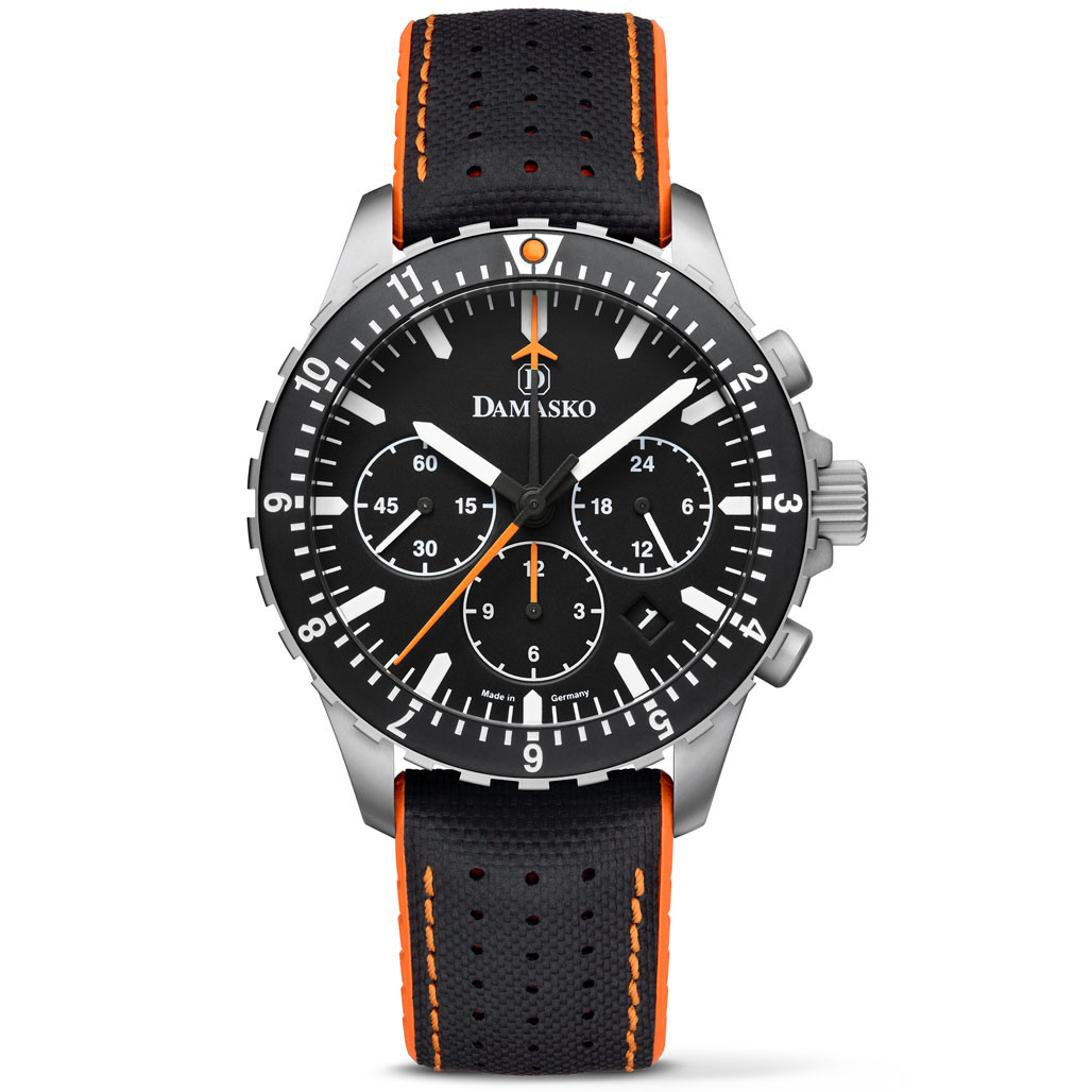 Damasko 42mm Chronograph with a Stopwatch and a 12-hour Totalizer