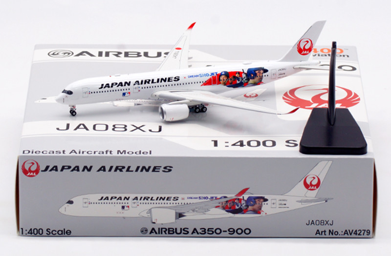 航空機・ヘリコプター Japan Airlines A350 JA08XJ 1:400 Aviation400
