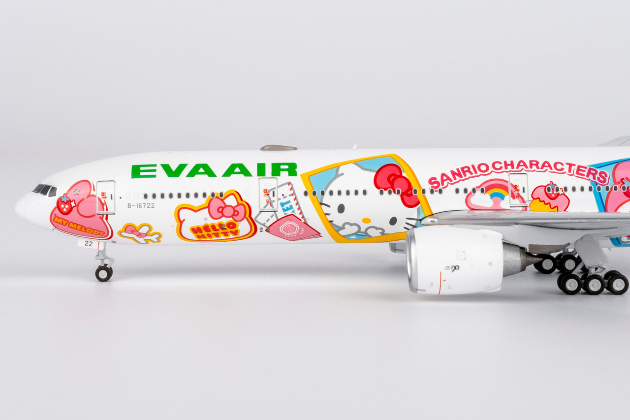 EVA AIR エバー航空 777-300ER ハローキティ Ph 1:400 EVA AIR エバー