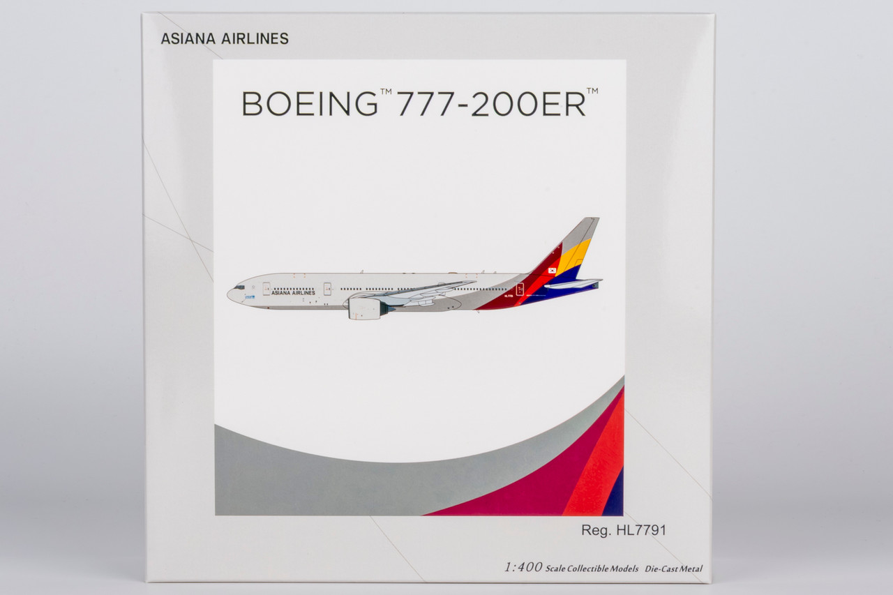 その他 ASIAN AIRLINES Boeing 777-200ER 1/180 NG Model Asiana
