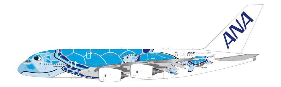 Phoenix Model ANA A380 JA381A 