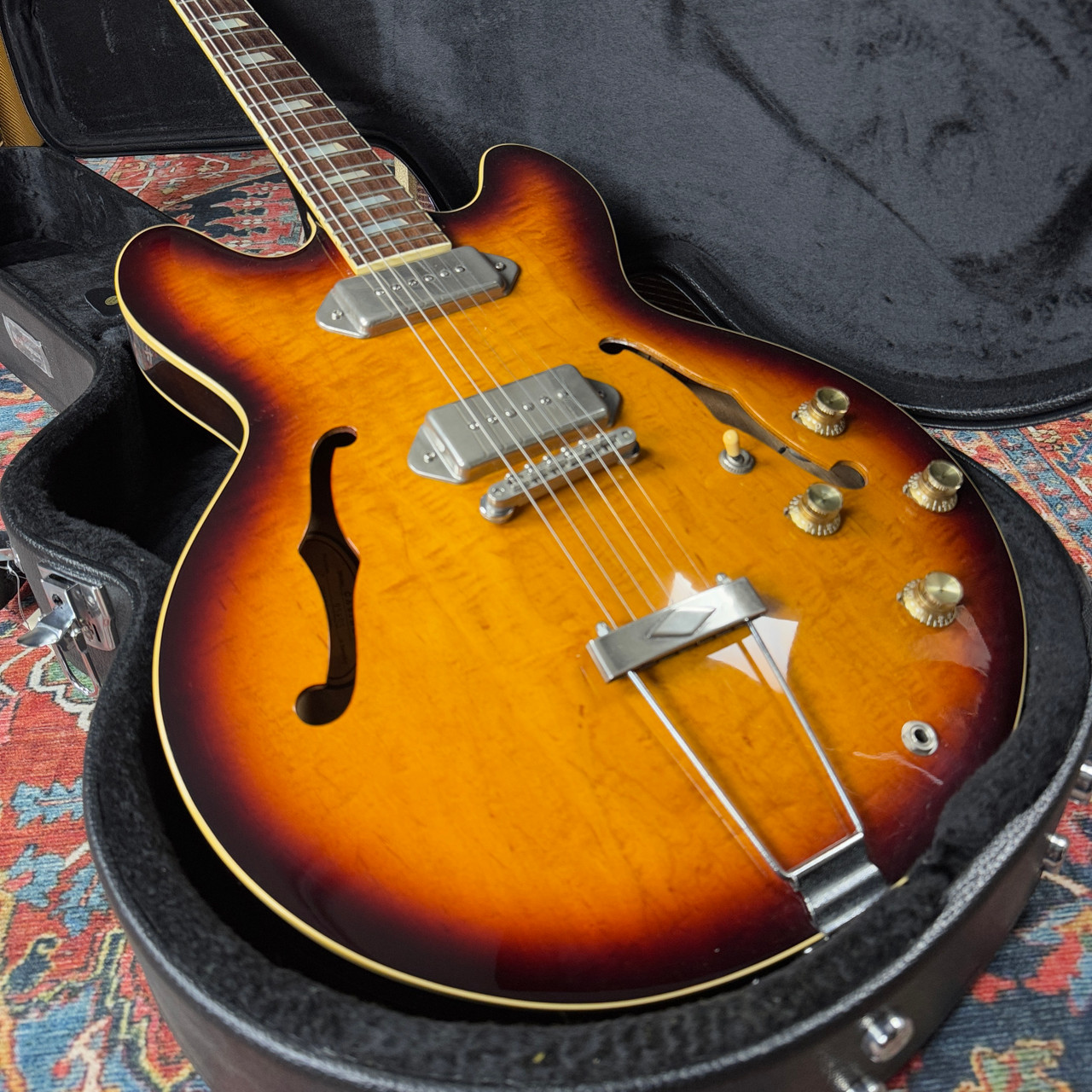 Epiphone Casino Sunburst Pre-Elitist w/ Case Yamano Japan Terada