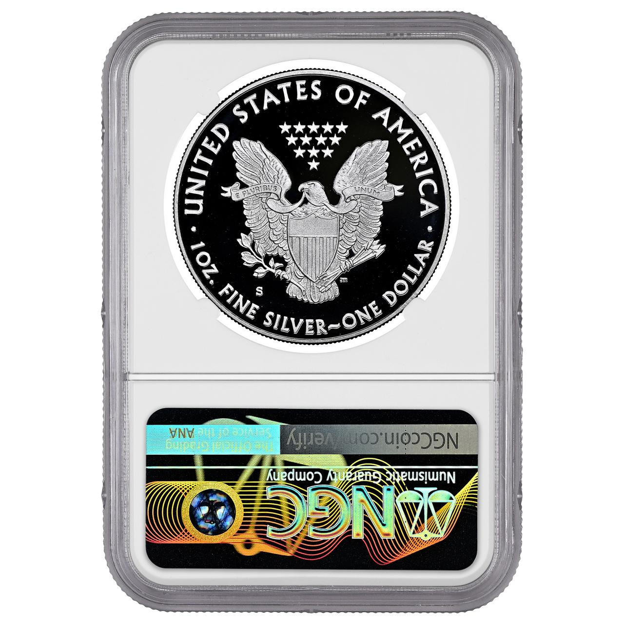 世界に4枚】1998年 オランダ ダカット 銀貨 NGC PF68 UCAM