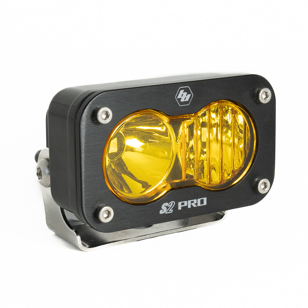 S2 Pro Black LED Auxiliary Light Pod - Universal - Baja Designs