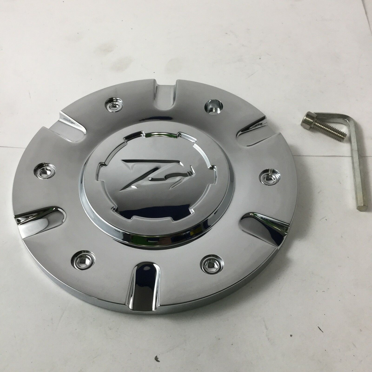 Zinik Z9 Sabini Wheel Center Cap Chrome Z-9 (FWD) CAP-Z090 5-7/8
