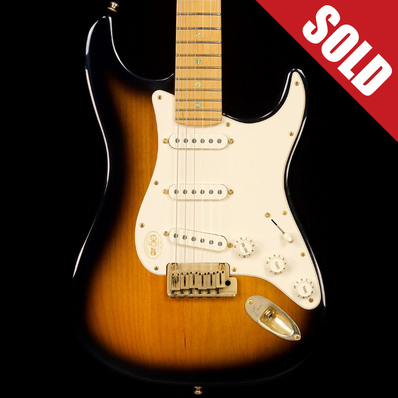 2004 Fender 50th Anniversary Stratocaster Deluxe Sunburst