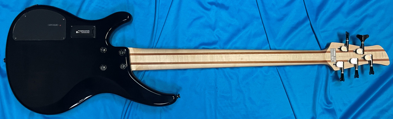 Yamaha TRBX 605FM 5-String Bass, Trans Black / Rosewood