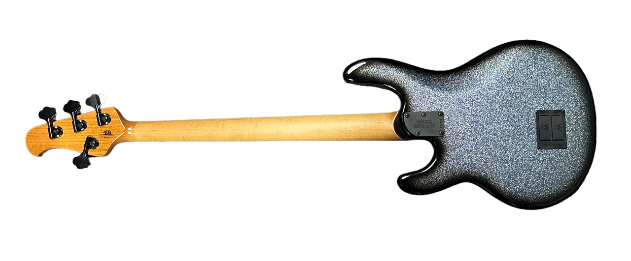 Ernie Ball Music Man StingRay 4 Special, Smoked Chrome with Ebony