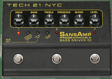 Tech 21 SansAmp Bass Driver DI (V2) - Bass Central