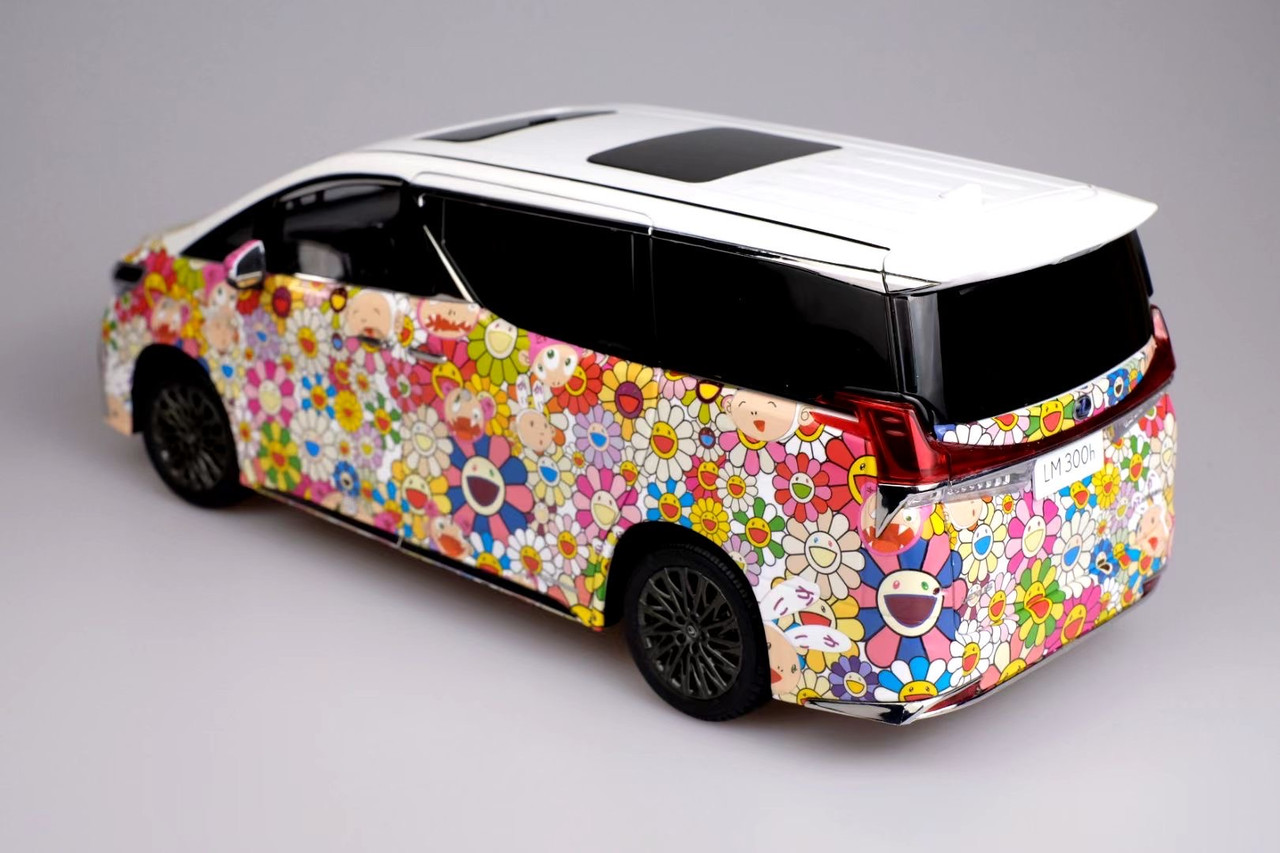 1/18 Lexus LM LM300h Minivan Sunflower Edition Diecast Car Model