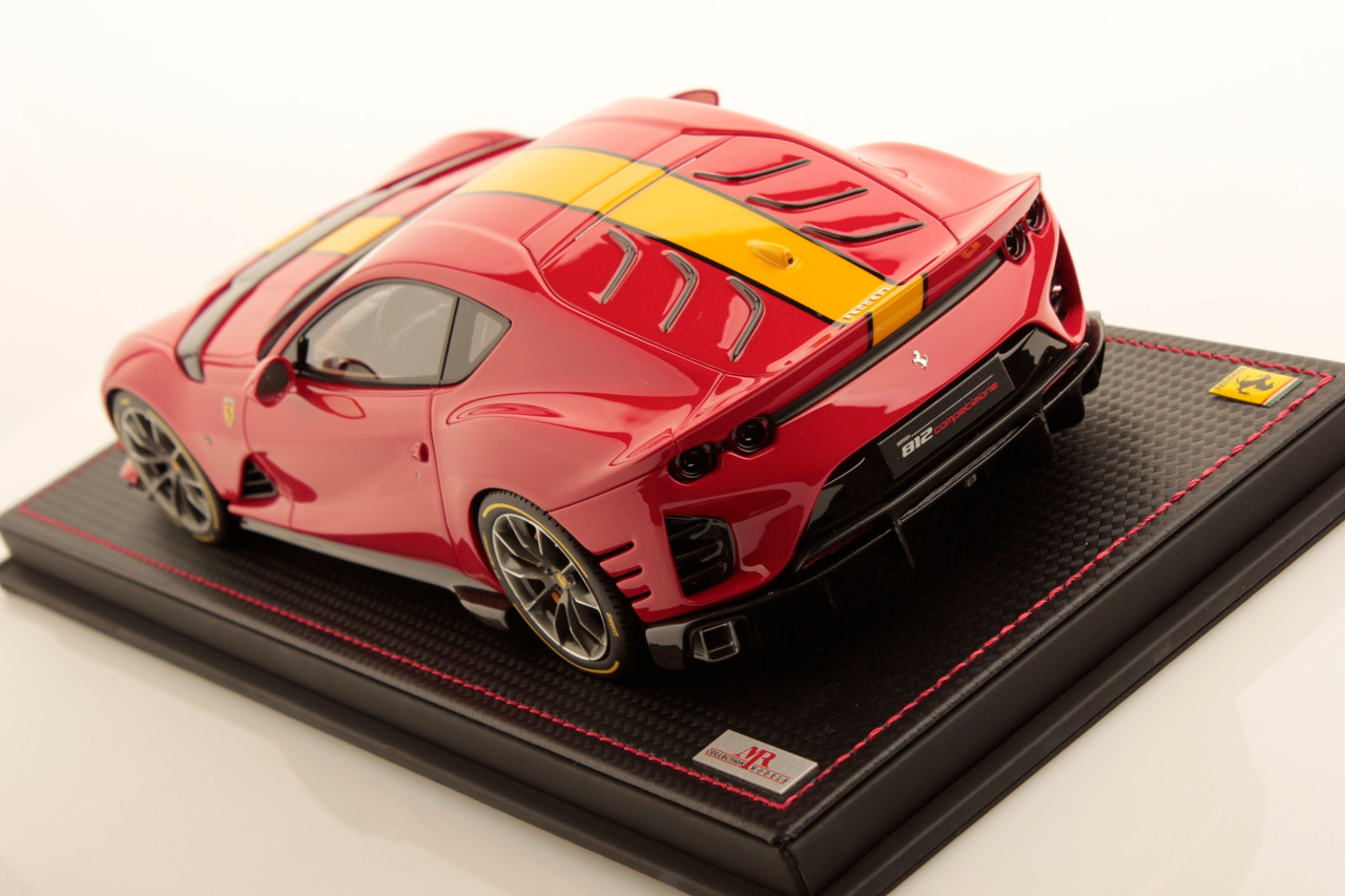 1/18 MR Collection Ferrari 812 Competizione (Rosso Corsa Red with