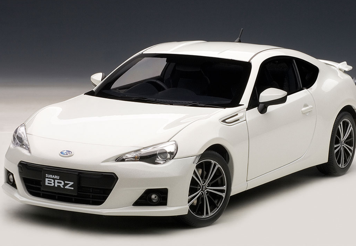 1/18 AUTOart Subaru BRZ BR-Z (White) Diecast Car Model