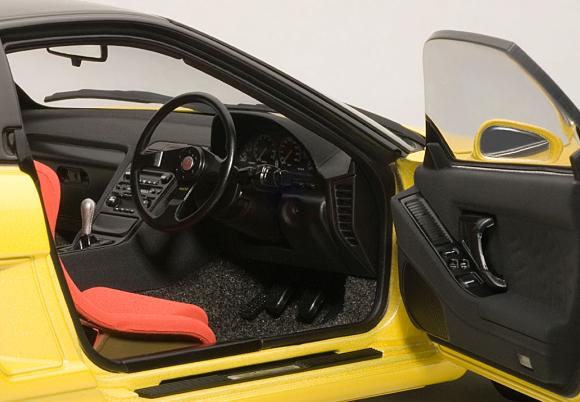 AUTOart Honda NSX Type R イエロー 1/18 おまけつき AUTOart Honda