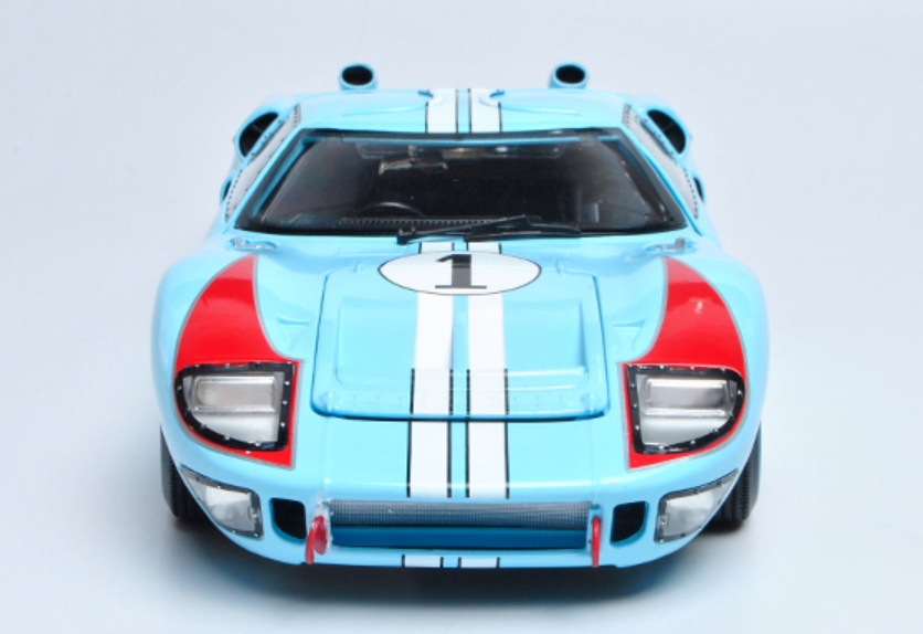1/18 Shelby Collectibles 1966 Ford GT-40 GT40 MK II MKII #1 Le