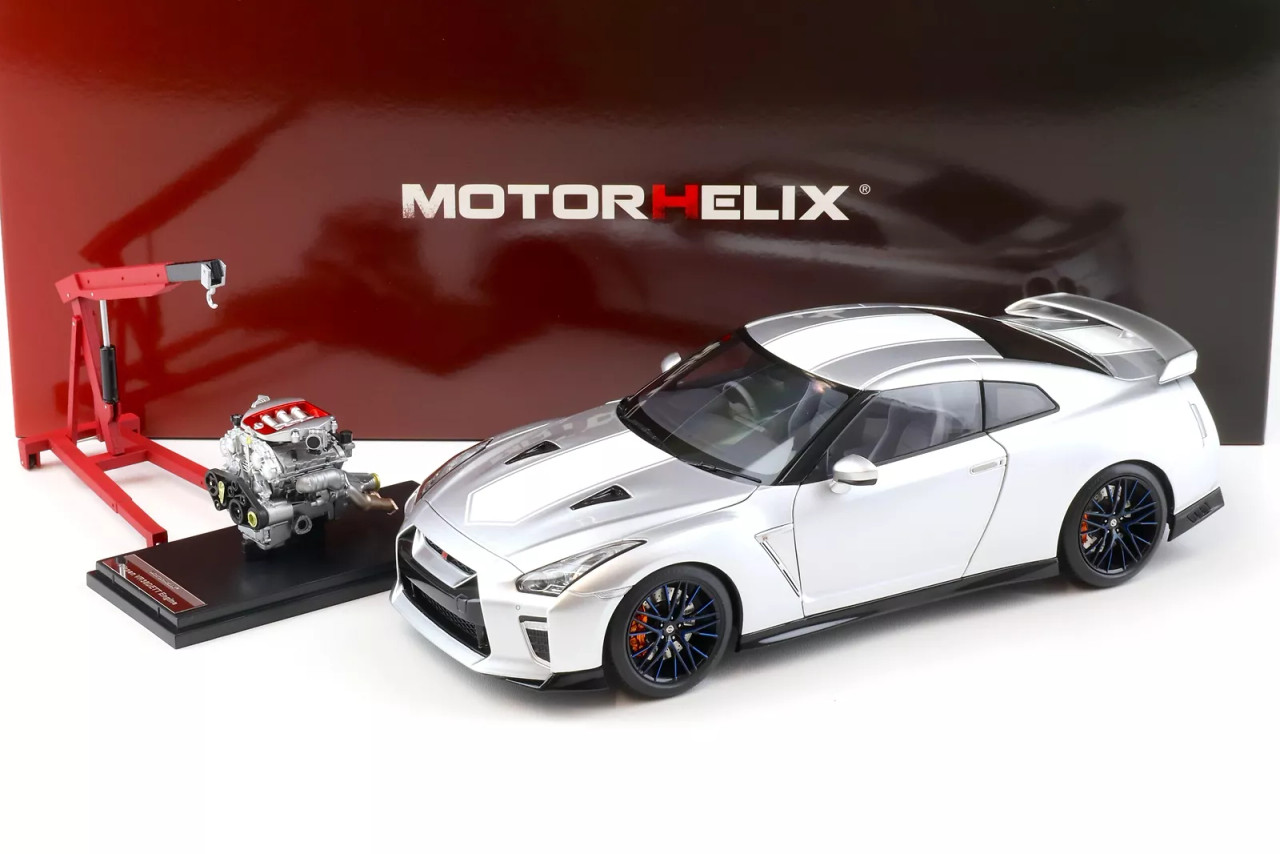 1/18 Motorhelix Nissan Skyline GT-R GTR (R35) 50th Anniversary
