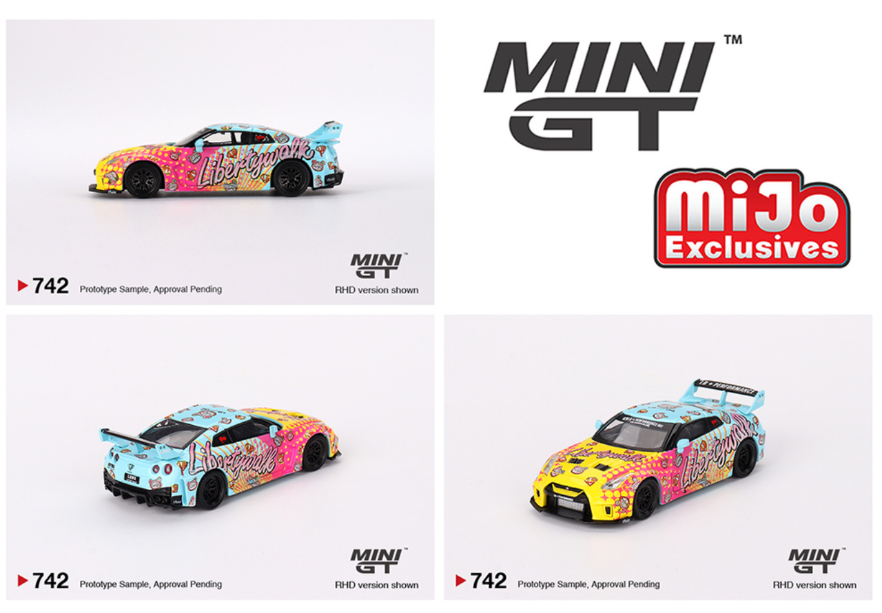 1/64 Mini GT Nissan GT-R R35 LB-Silhouette WORKS GT NISSAN 35GT-RR