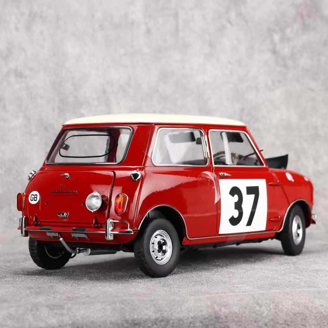 1/12 Sunstar 1964 Mini Cooper S #37 P. Hopkirk, H. Liddon Winner