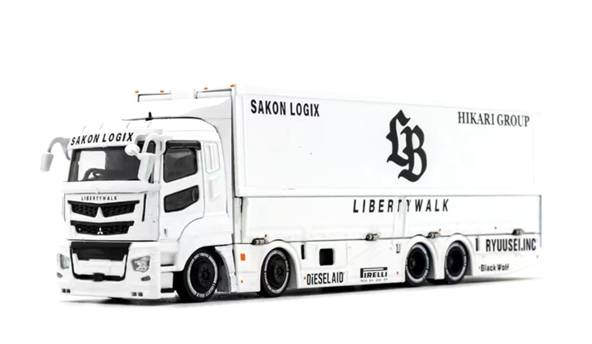 限定 GCD 1/64 三菱 ふそう LB-TRUCKS リバティウォーク GCD 三菱