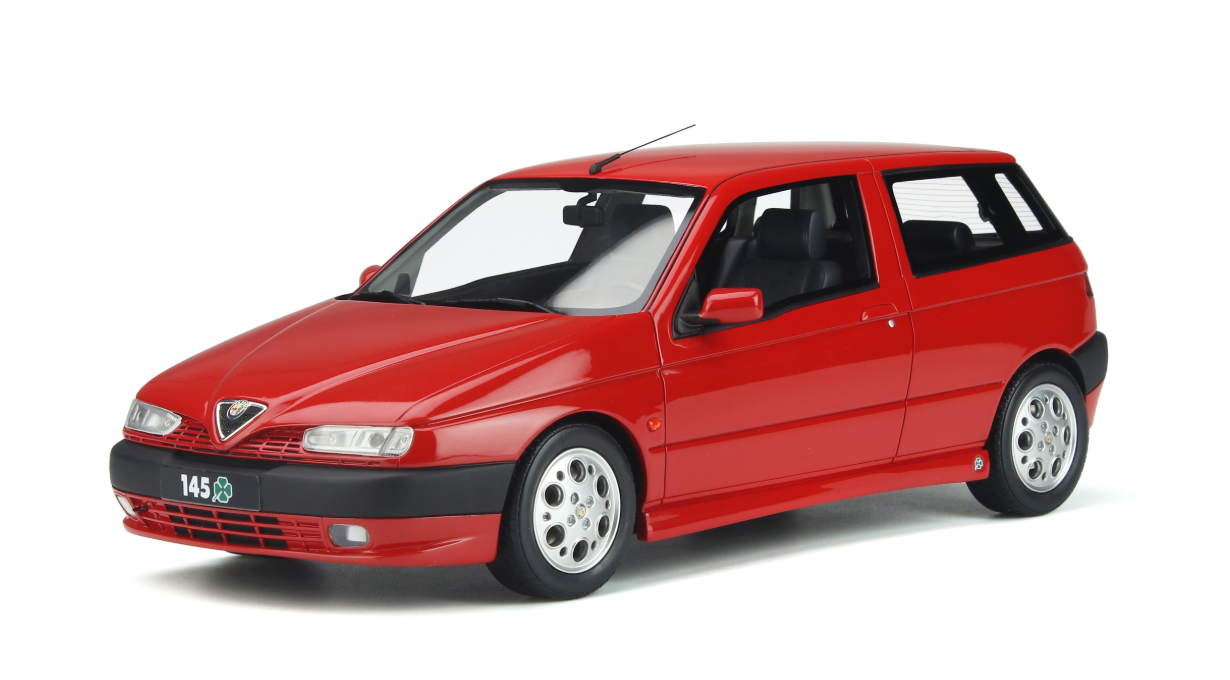 1/18 OTTO Alfa Romeo 145 Quadrifoglio (Red) Resin Car Model