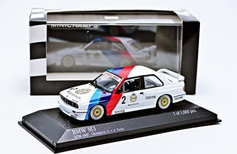 1/43 Minichamps 1987 BMW M3 (E30) #2 DTM Champion Zakspeed Racing