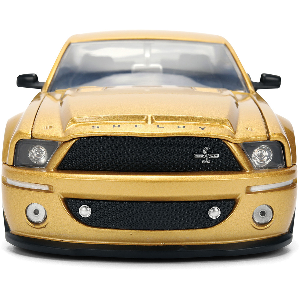 2008 Shelby Mustang G.T. 500KR Gold Cobra | Jada Toys