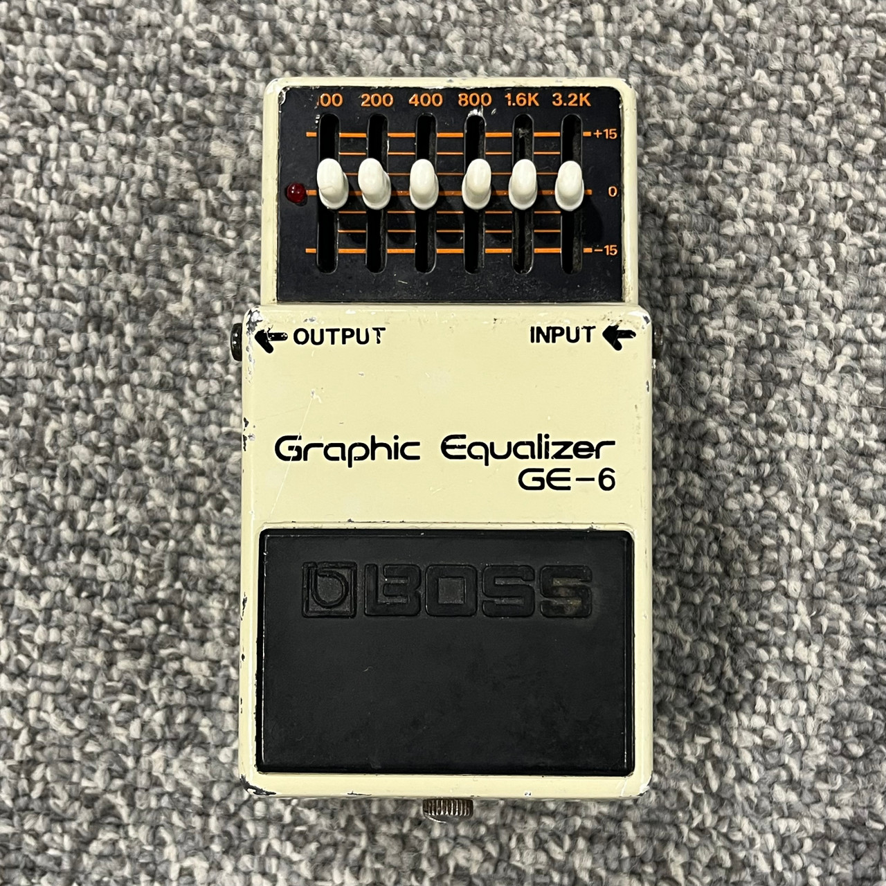 Used 1978 BOSS GE-6 GRAPHIC EQUALIZER Guitar Pedal