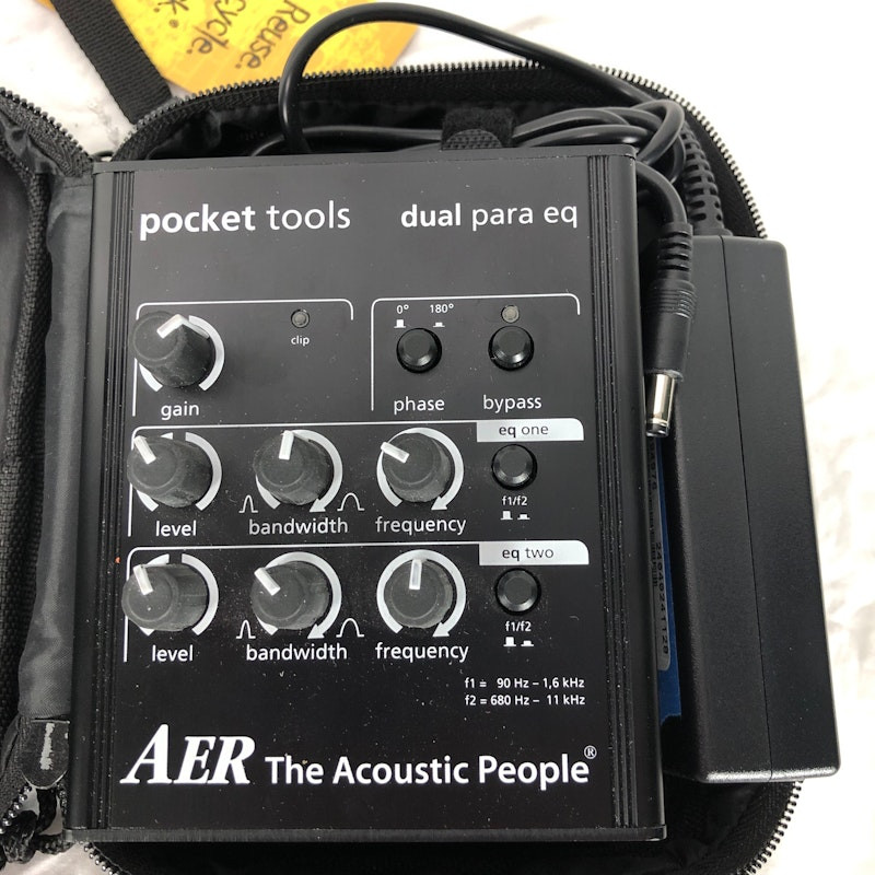Used AER POCKET TOOLS DUAL PARA EQ Effects